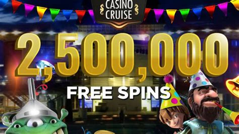 casino cruise free spins bonus code